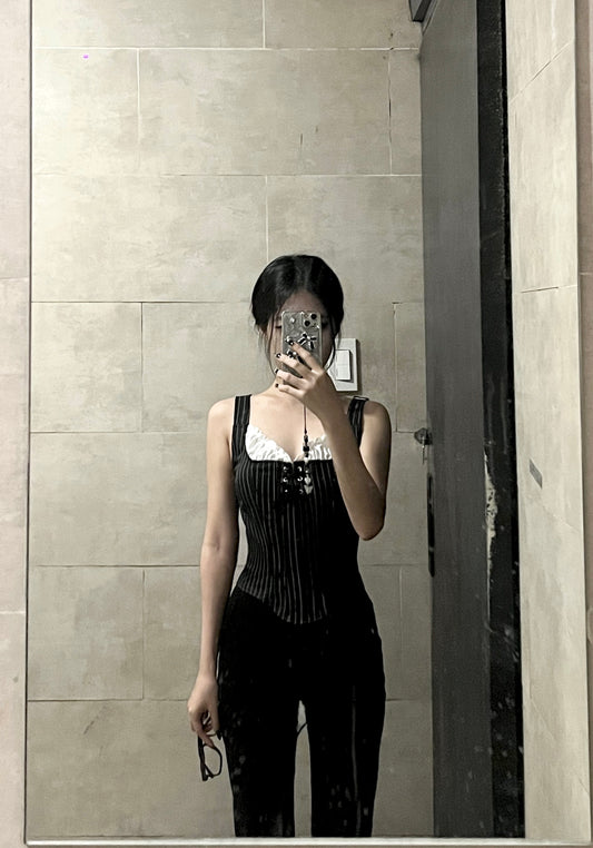 Boning camisole top