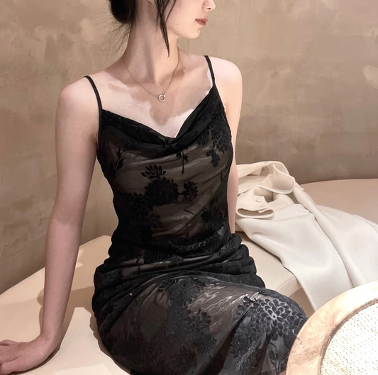 French slimming dress