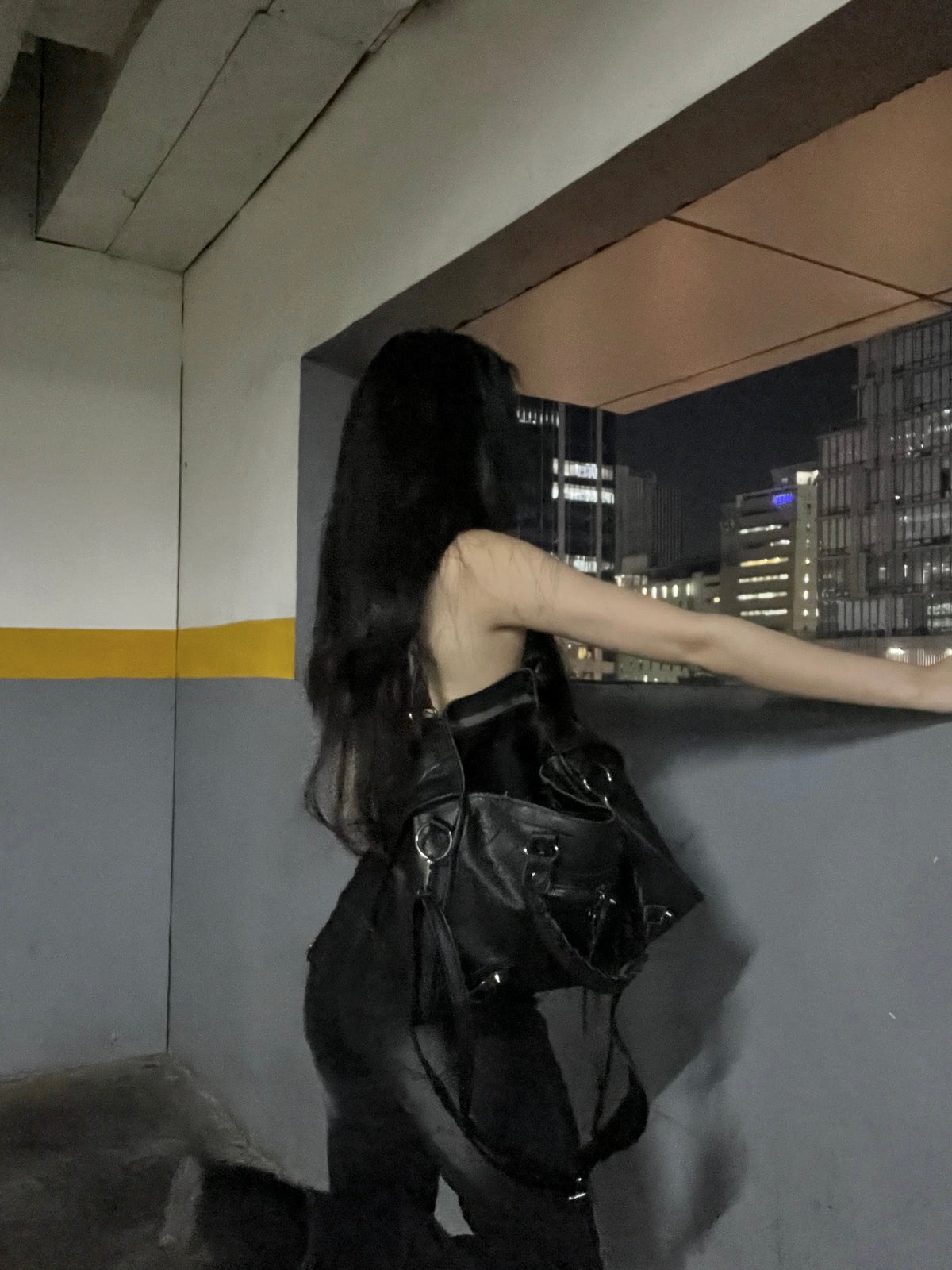 Urban leather bag